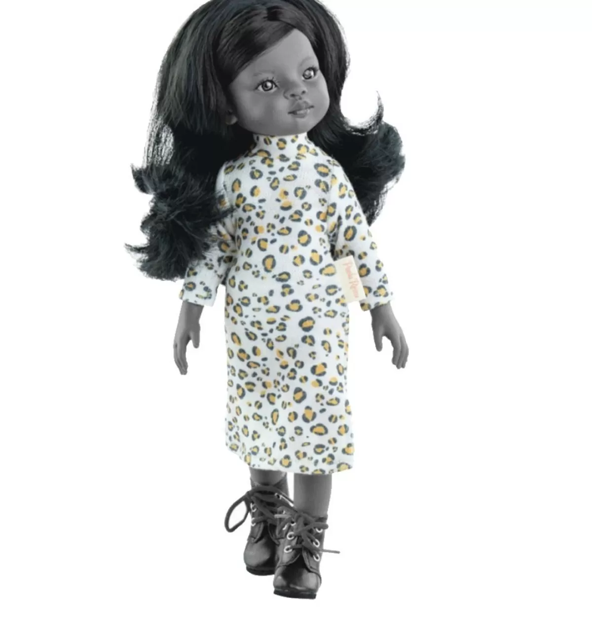 Fashion Paola Reina poppen Paola Reina Amigas Doll Dress With Leopard Print