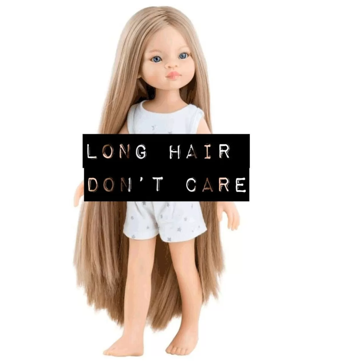 Sale Paola Reina poppen Paola Reina Amigas Doll Manica With Super Long Hair Showmodel
