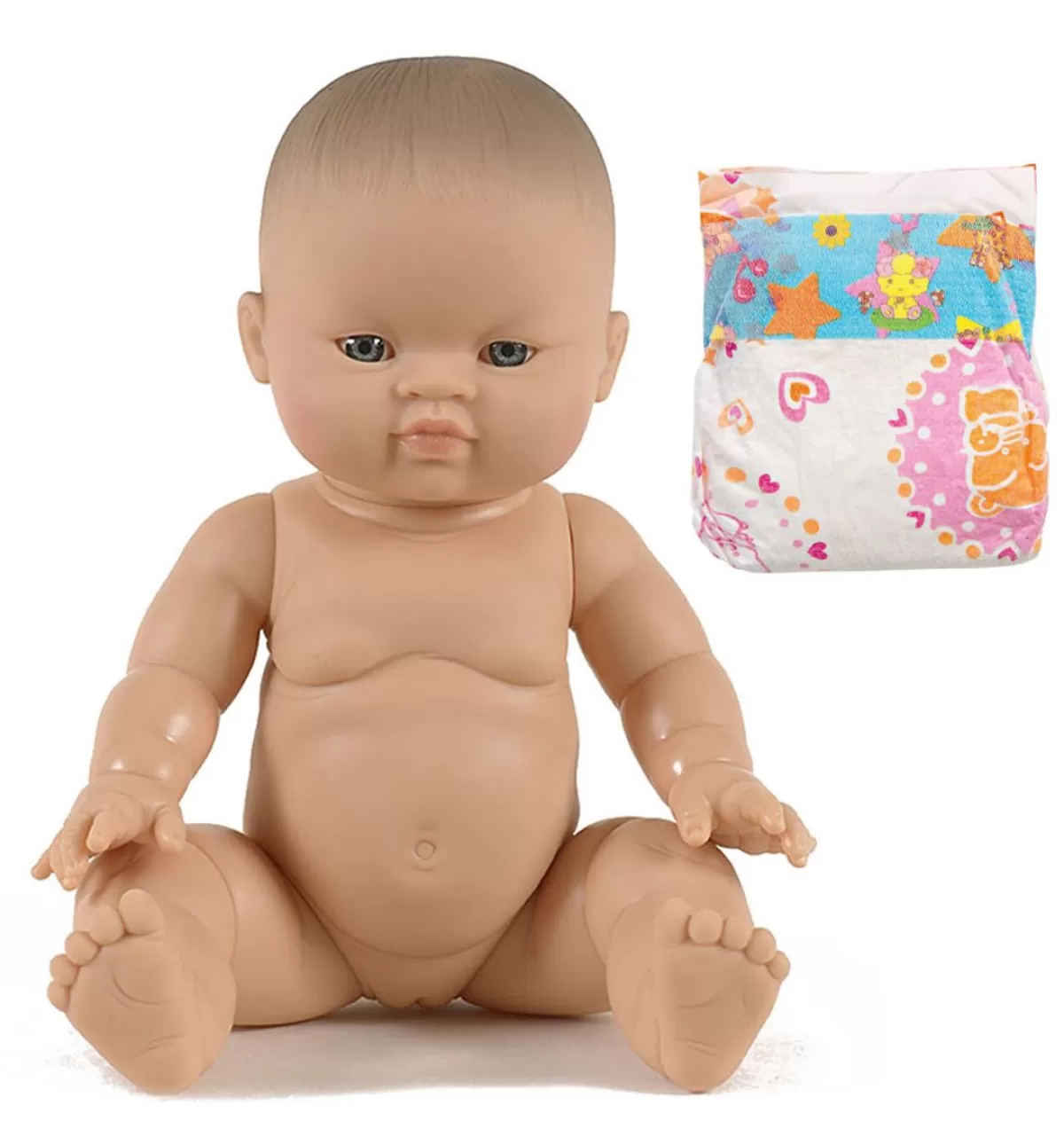 Outlet Paola Reina poppen Paola Reina Gordi Doll With Doll Diaper