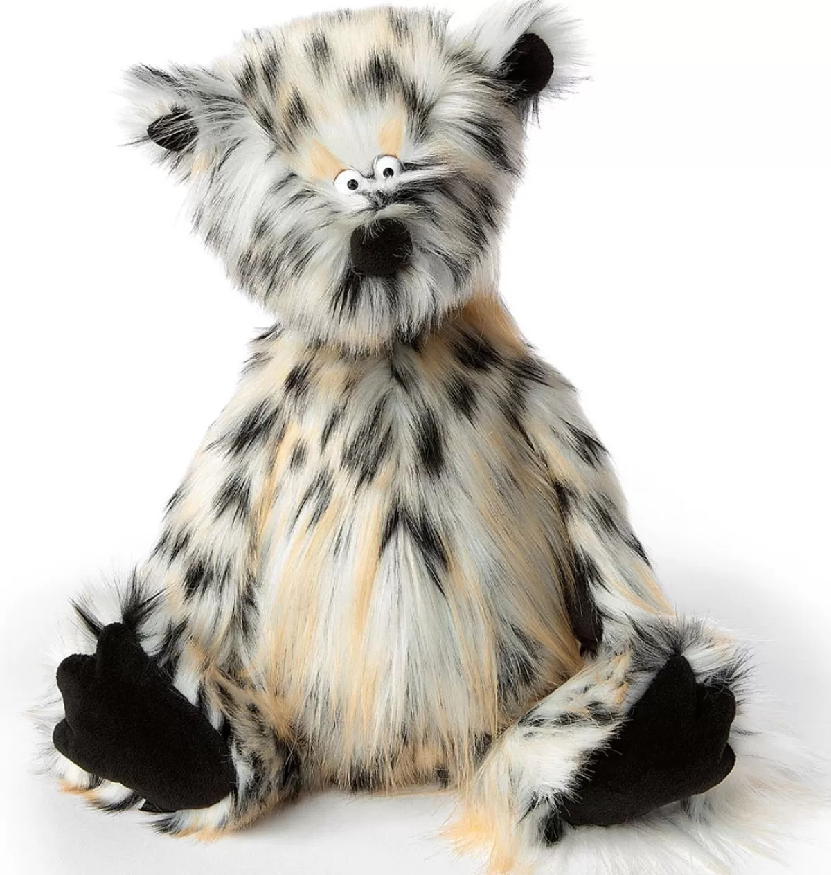 Discount Sigikid Beasts Sigikid Ach Gut Bear / Long-Haired Black And White 36 Fm