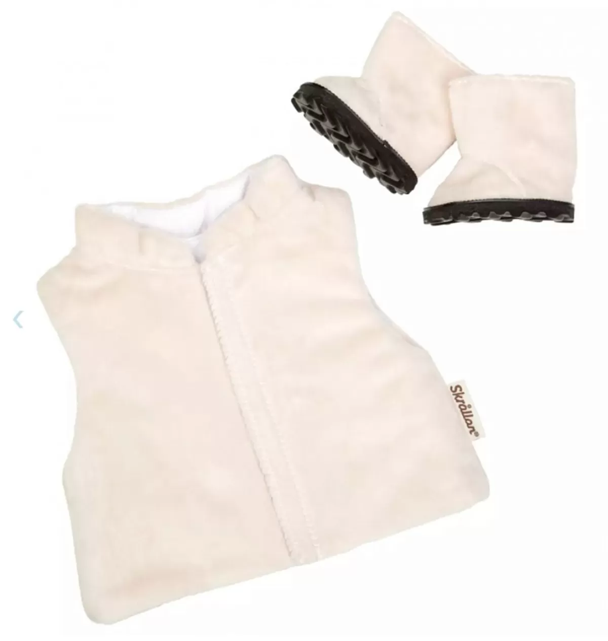 Flash Sale Skrållan Skrallan Doll Clothes Vest And Boots Made Of Soft Velor Fabric