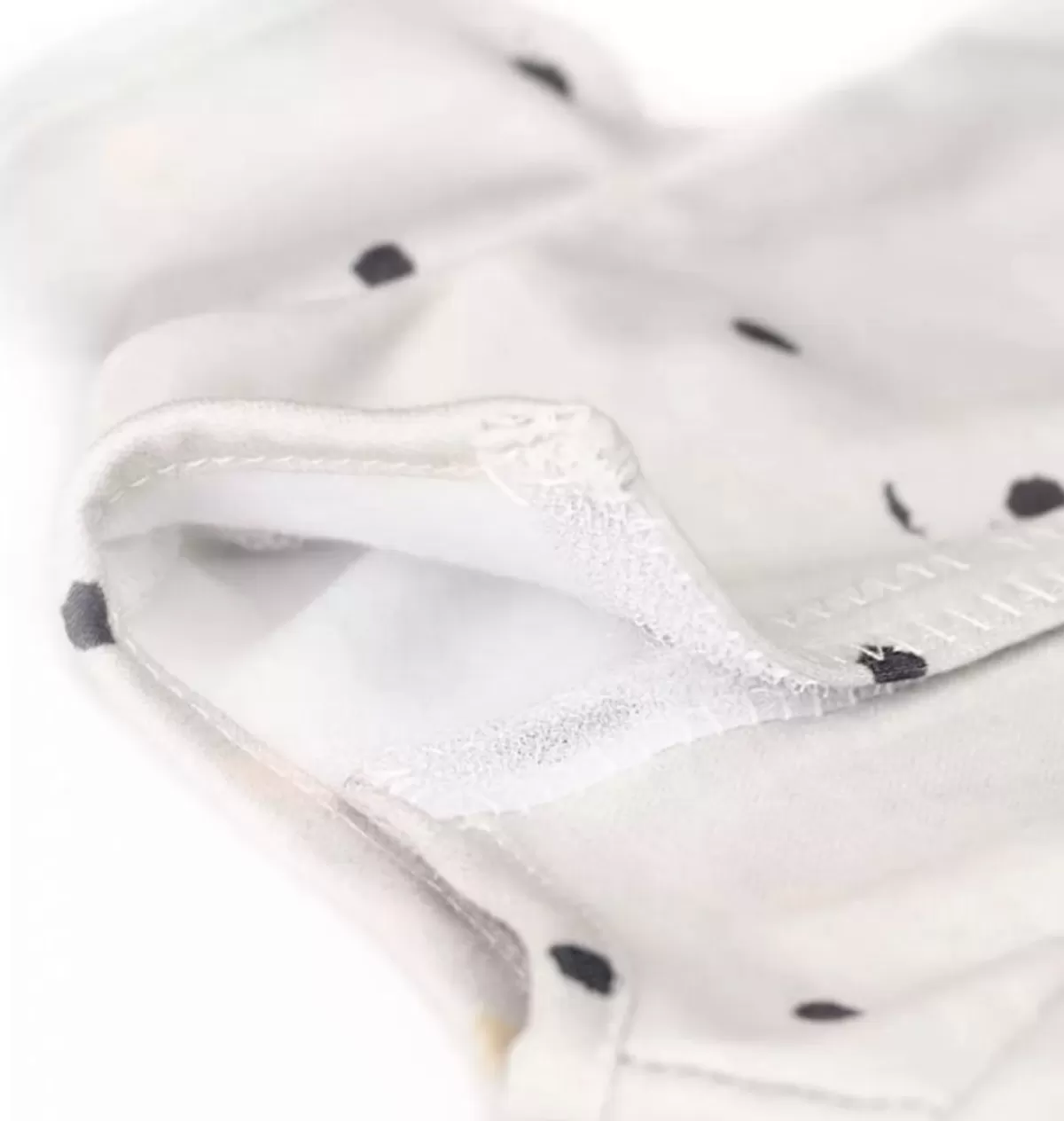 Store Skrållan Skrallan Gray Dress With Dots For Dolls From 36 To 40 Cm