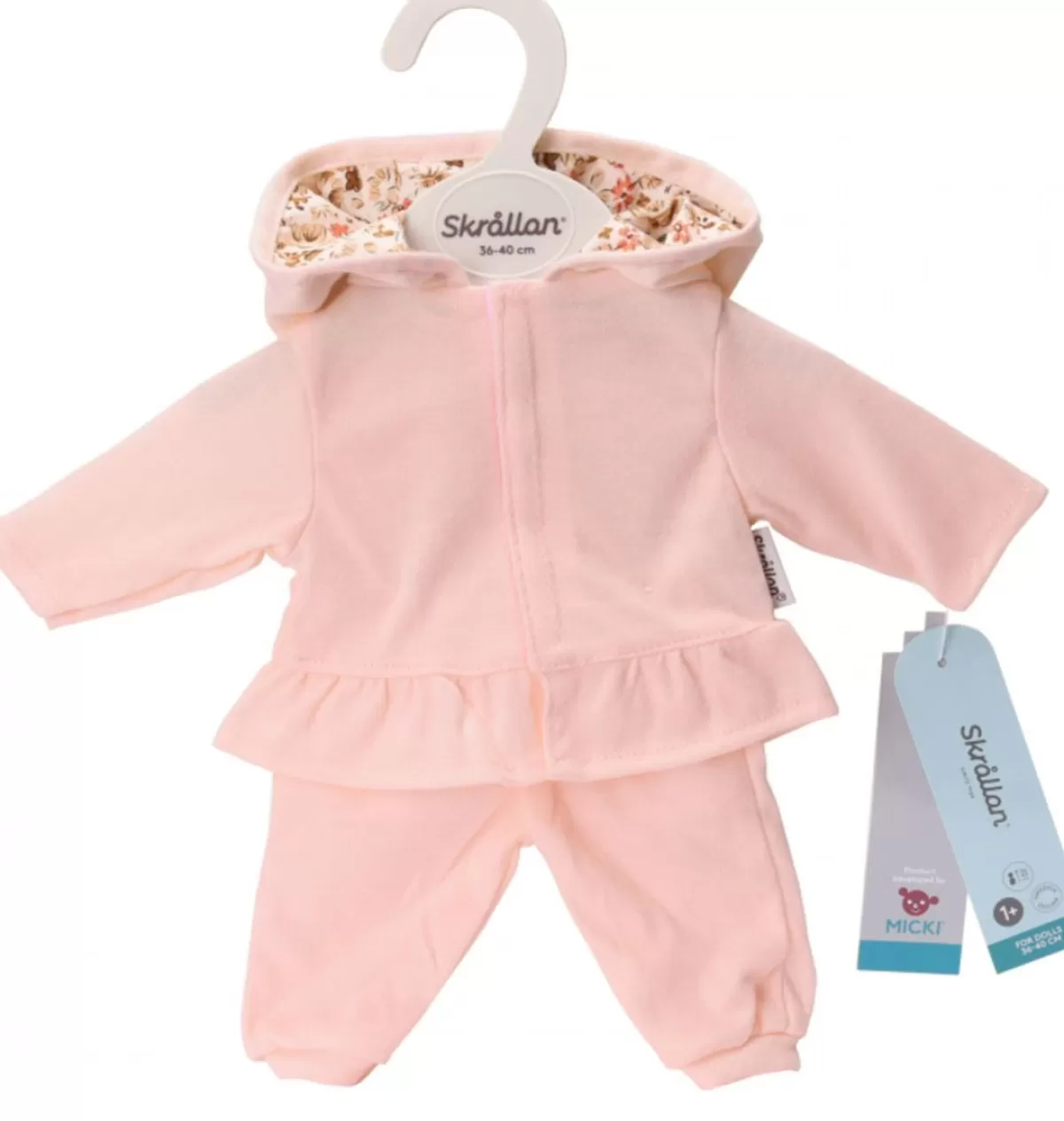 Flash Sale Skrållan Skrallan Pink Jogging Suit For Dolls From 36 To 40 Cm