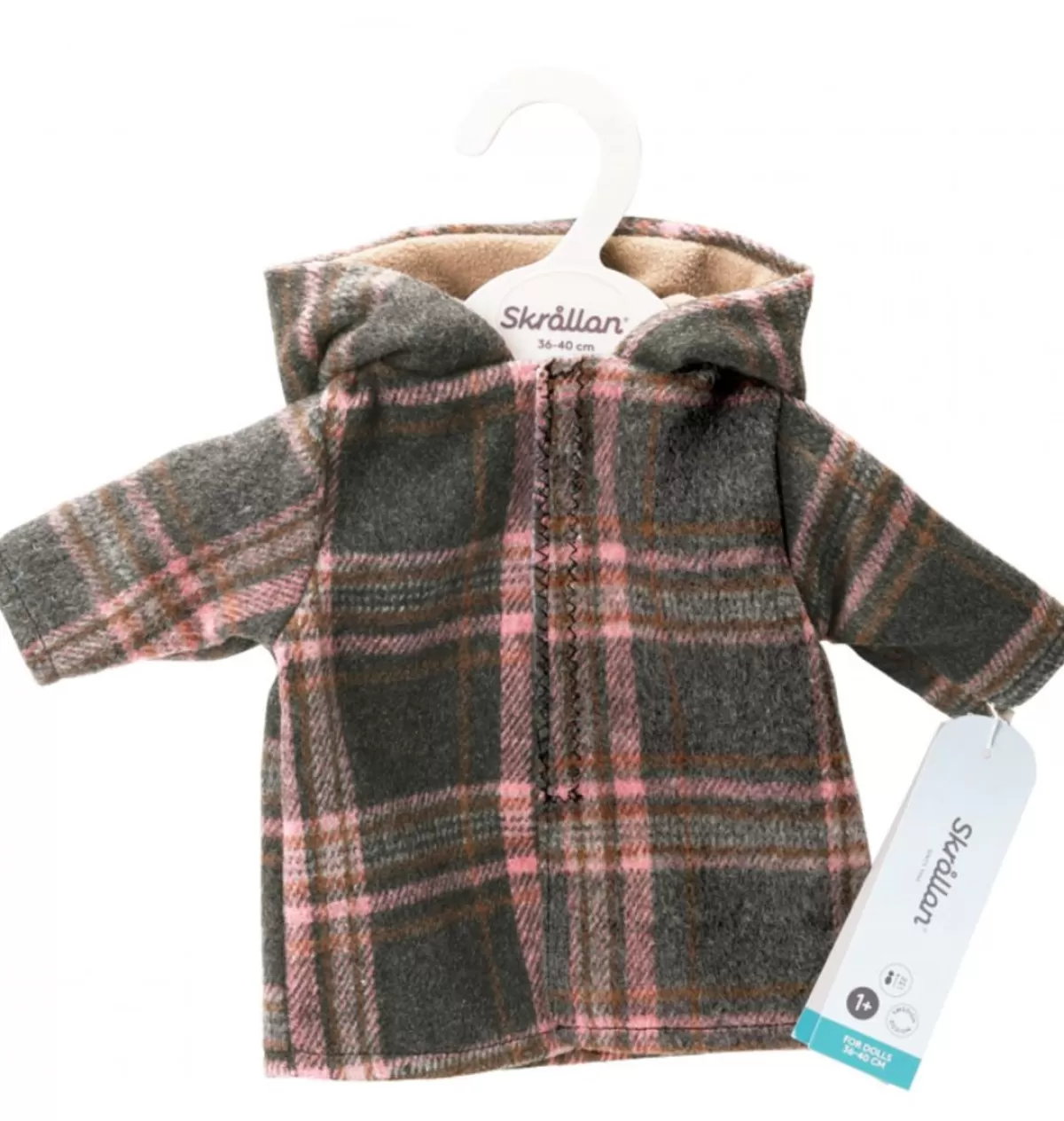 Fashion Skrållan Skrallan Warm Doll Winter Coat For Dolls From 36 To 40 Cm